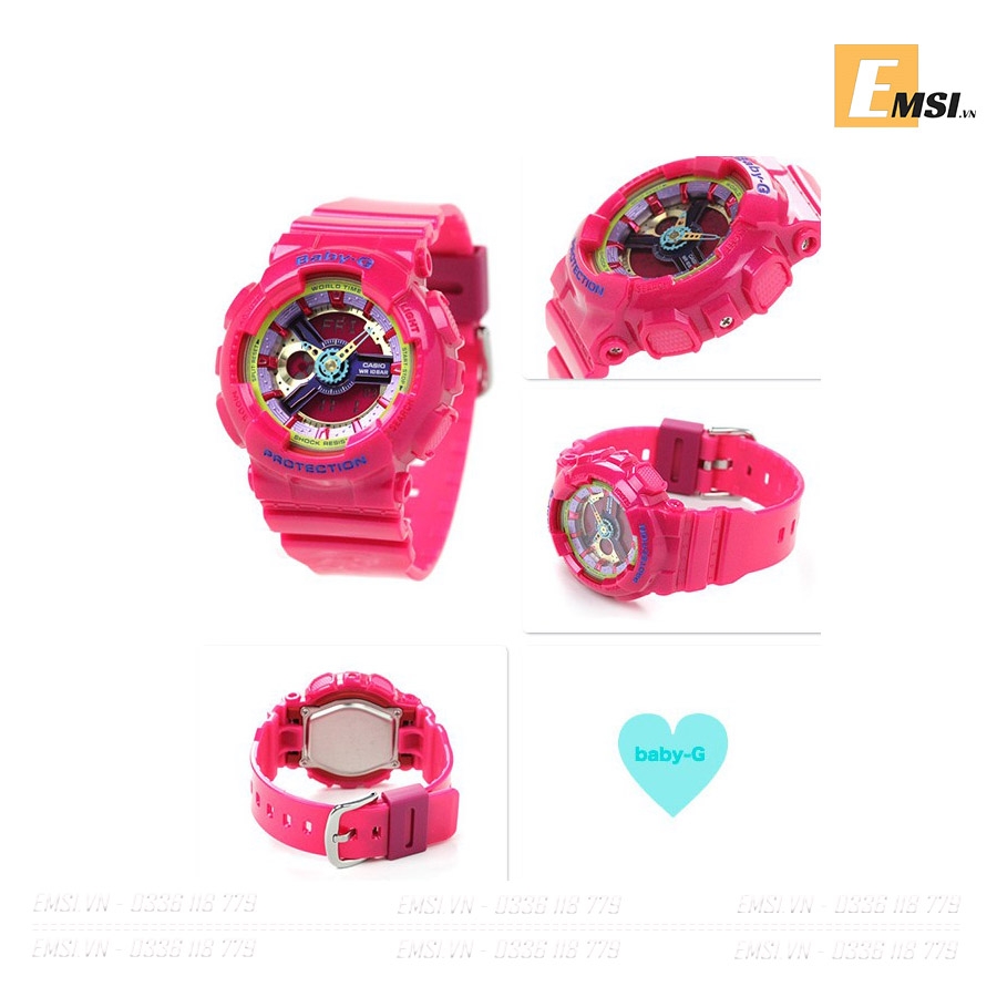Đồng hồ Casio Baby-G Nữ BA-112-4A