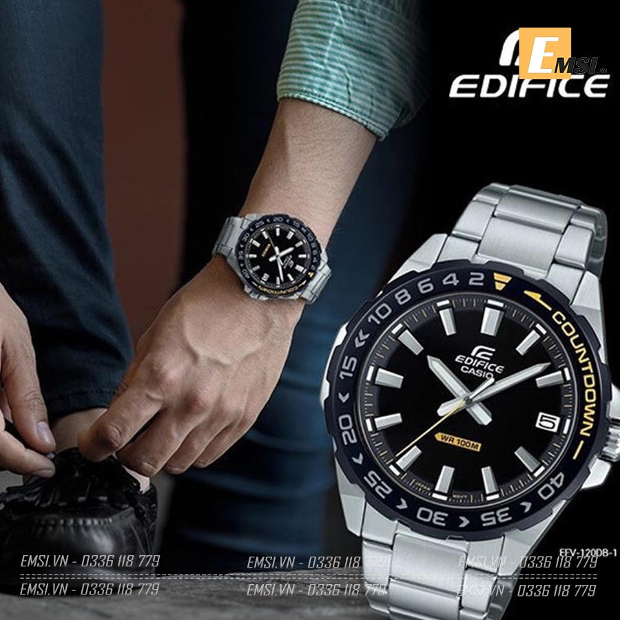 Đồng hồ Casio Edifice EFV-120DB-1AVUDF