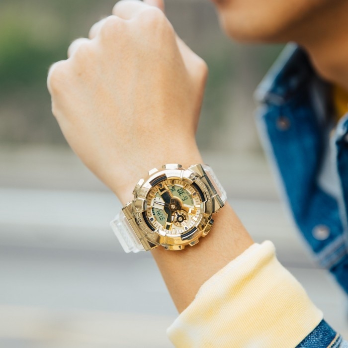 Gshock GM-110SG-9A - Đồng Hồ Nam - Điện Tử - Kính Khoáng - Size Mặt 48.7mm - Bảo Hành 5 Năm - Chính Hãng