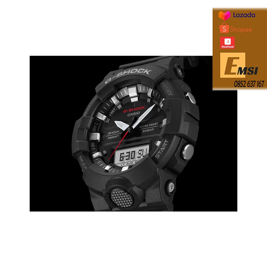 Đồng hồ Casio G-Shock Nam GA-800-1A