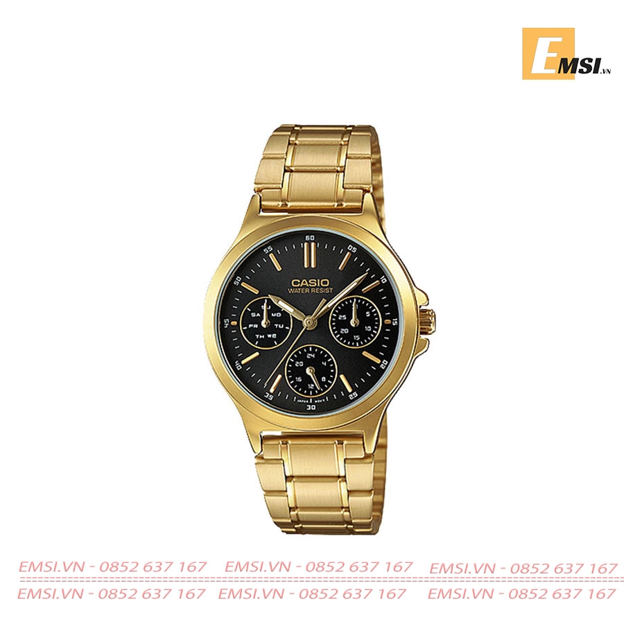 Casio LTP-V300G-1A - Đồng Hồ Nữ - Pin/Quartz - Kính Khoáng - Size Mặt 33.2mm EMSI.VN