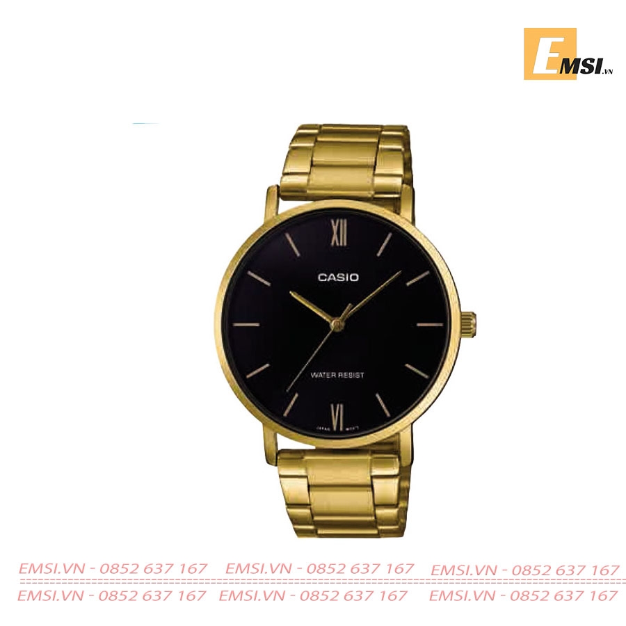 Casio MTP-VT01G-1B - Kính khoáng - Đồng hồ nam - Điện tử - Size mặt 40mm EMSI.VN