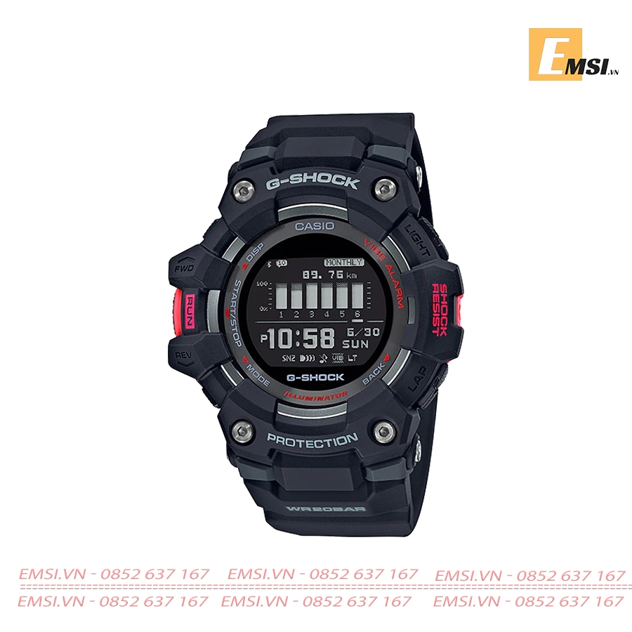 G-Shock GBD-100-1 - Đồng Hồ Nam - Điện Tử - Size Mặt 49.5mm - Kính Khoáng  EMSI.VN