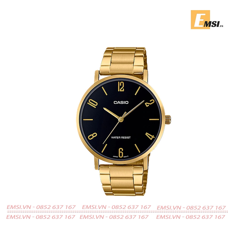 Casio MTP-VT01G-1B2 - Đồng Hồ Nam - Pin/Quartz - Kính Khoáng - Size Mặt 40mm EMSI.VN