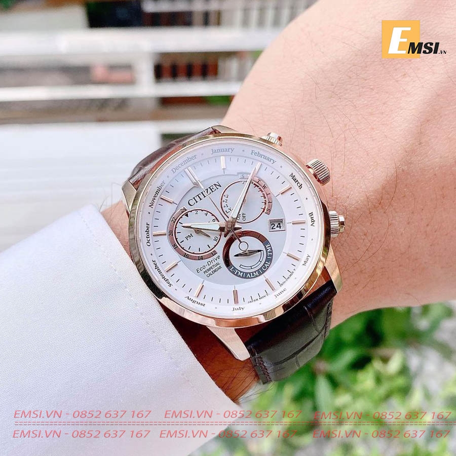 Citizen BL8153-11A - Kính Sapphire - Đồng hồ nam - Size mặt 42mm - Eco Drive EMSI.VN