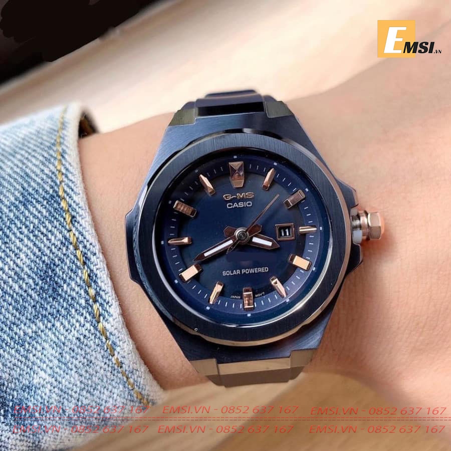 Baby-G MSG-S500G-2A2 - Đồng Hồ Nữ - Năng Lượng Mặt Trời - Kính Khoáng - Size Mặt 38.5mm EMSI.VN