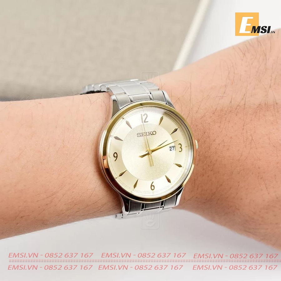 Seiko SGEH92P1 - Đồng Hồ Nam - Pin / Quartz - Hardlex Crystal - Size Mặt 40.5mm EMSI.VN