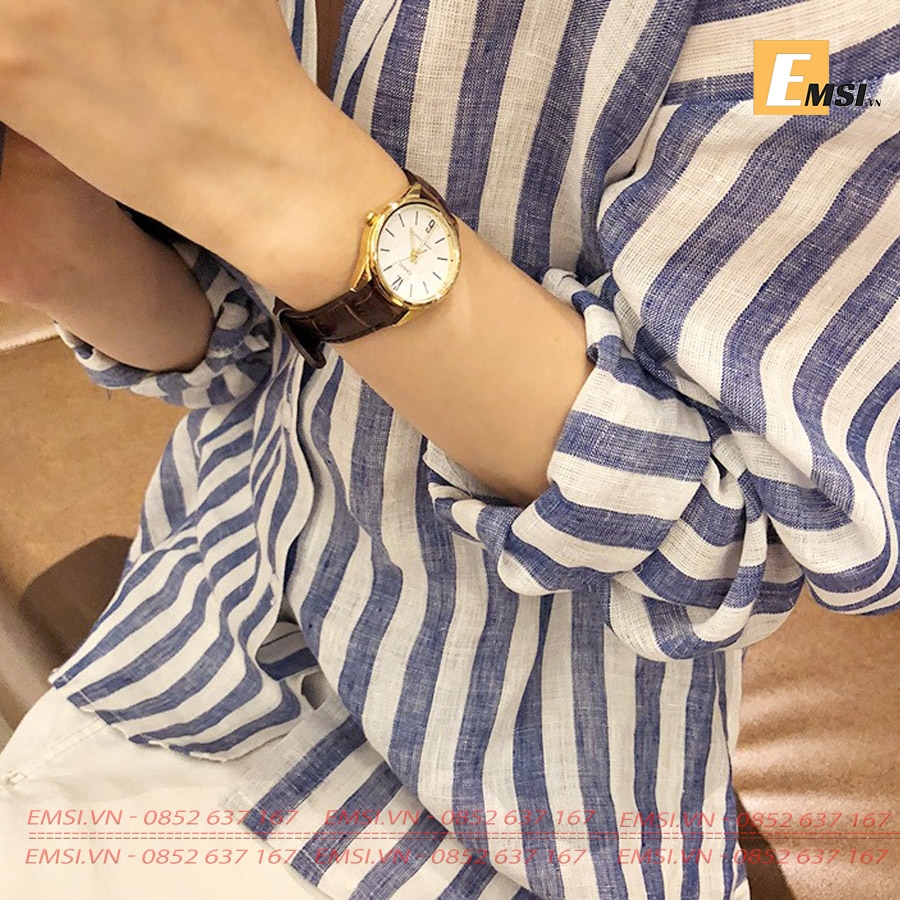 Casio LTP-V005GL-7BUDF - Đồng Hồ Nữ - Pin/Quartz - Kính Khoáng - Size Mặt 28mm EMSI.VN