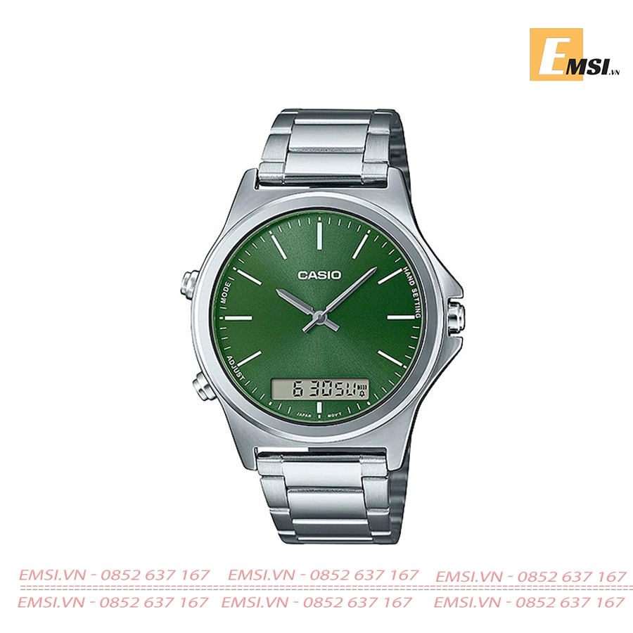 Casio MTP-VC01D-3EUDF - Đồng Hồ Nam - Pin/Quartz - Size Mặt 41.6mm - Kính Khoáng EMSI.VN