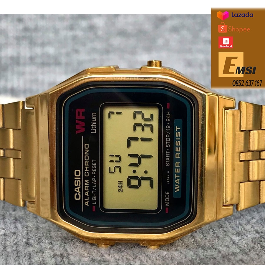 Đồng hồ Casio Nam A159WGEA-1
