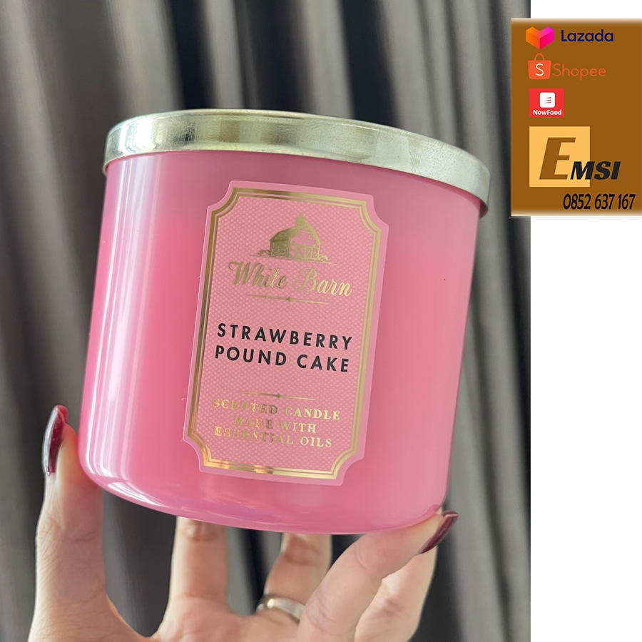 Nến thơm 3 tim BATH & BODY WORKS 500g của Mỹ