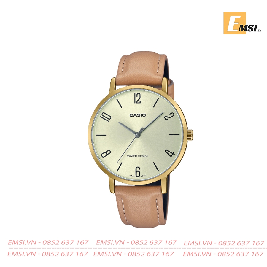 Casio LTP-VT01GL-9B2UDF - Đồng Hồ Nữ - Pin/Quartz - Kính Khoáng - Size Mặt 34mm EMSI.VN