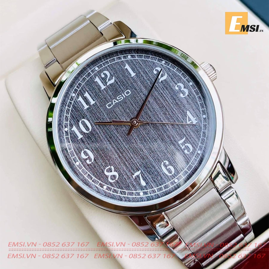 Casio MTP-E145D-1BDF - Đồng Hồ Nam - Pin/Quartz - Size Mặt 40mm - Kính Khoáng EMSI.VN