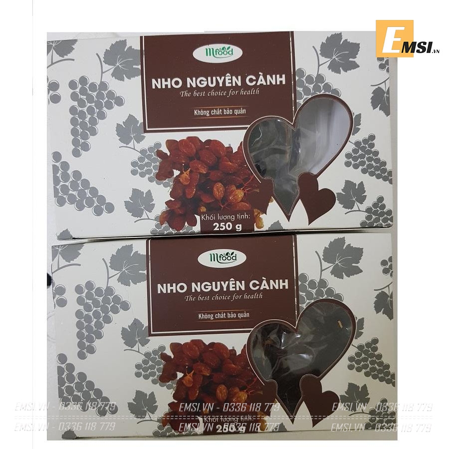 Nho Khô Nguyên Cành (Hộp 250g)