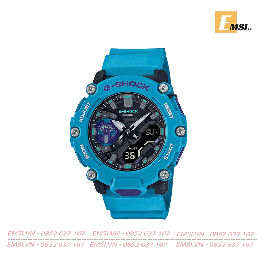 G-Shock GA-2200-2A - Đồng Hồ Nam - Pin/Quartz - Size Mặt 47.5mm - Kính Khoáng EMSI.VN