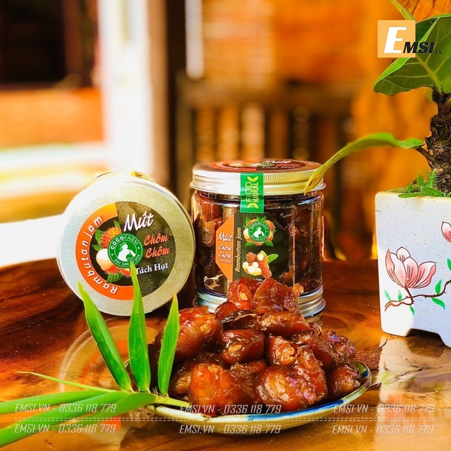 Đặc sản: Tổng hợp Mứt MIỀN TÂY thượng hạng Cocofarm