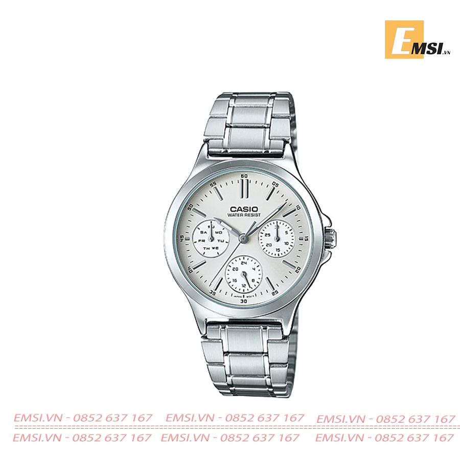 Casio LTP-V300D-7A - Đồng Hồ Nữ - Pin/Quartz - Kính Khoáng - Size Mặt 33.2mm EMSI.VN