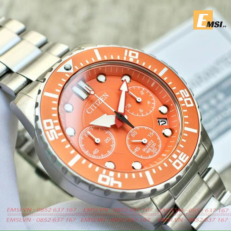 Citizen AI5008-82X - Đồng Hồ Nam - Pin / Quartz - Kính Khoáng - Size Mặt 43mm EMSI.VN