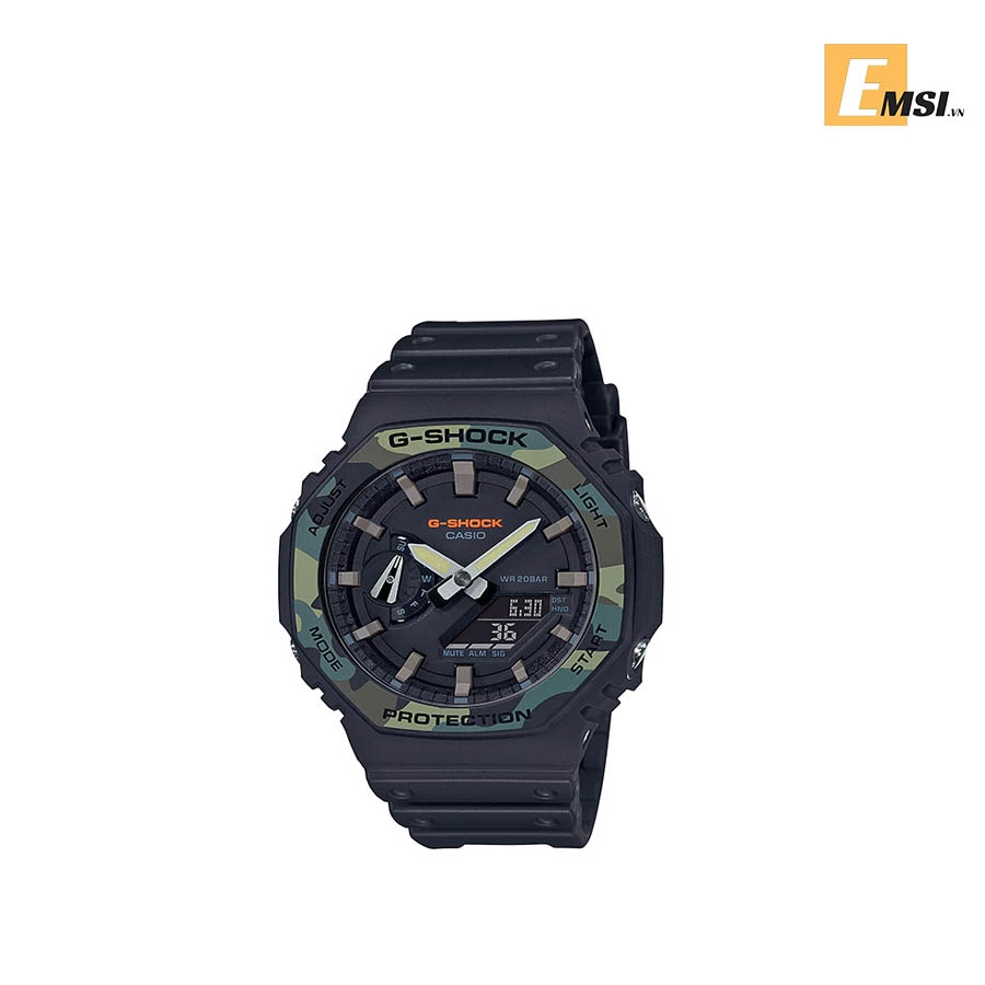 G-Shock GA-2100SU-1A - Đồng Hồ Nam - Điện Tử - Kính Khoáng - Size Mặt 45.4mm - Bảo Hành 5 Năm - Chính Hãng - Emsi.vn