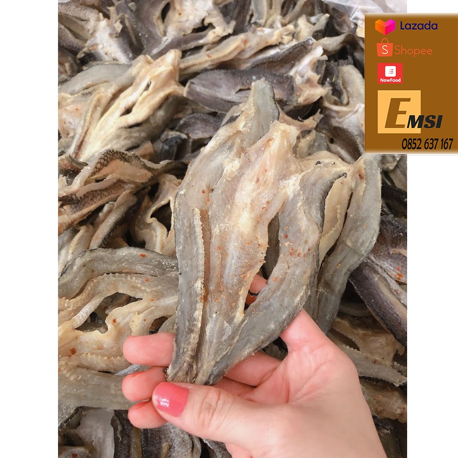 Đặc sản: Khô cá Lóc xẻ nhỏ mềm ngon (500gram)