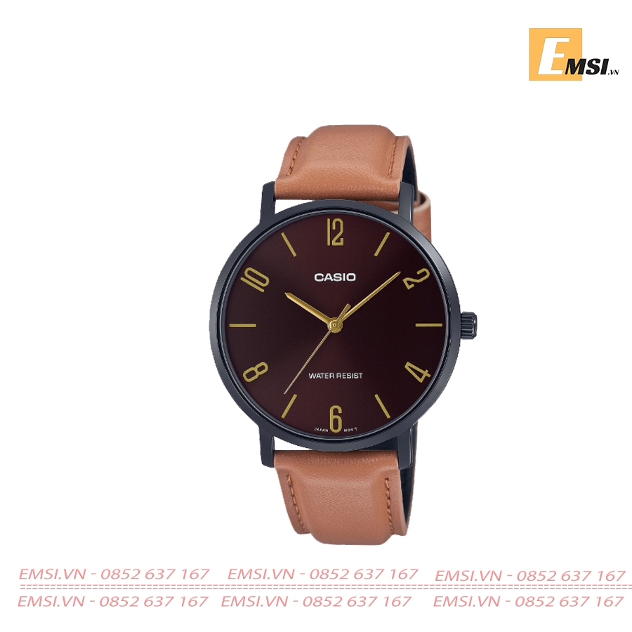 Casio MTP-VT01BL-5B - Đồng Hồ Nam - Pin / Quartz - Kính Khoáng - Size Mặt 40mm EMSI.VN