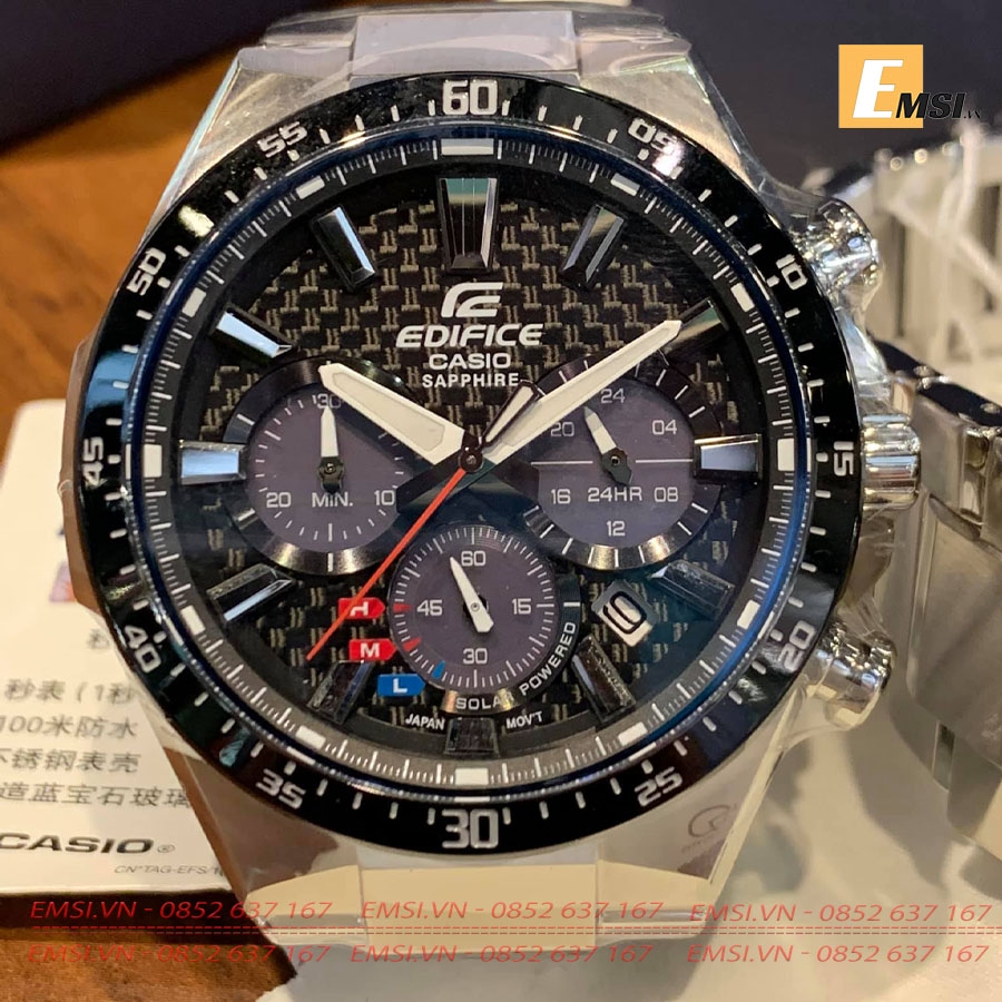Casio EFS-S520CDB-1A - Đồng Hồ Nam - Kính Sapphire - Size Mặt 47.5mm EMSI.VN