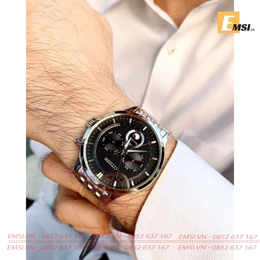 Citizen AP1050-56E - Đồng Hồ Nam - Eco Drive - Kính Sapphire - Size Mặt 42mm EMSI.VN