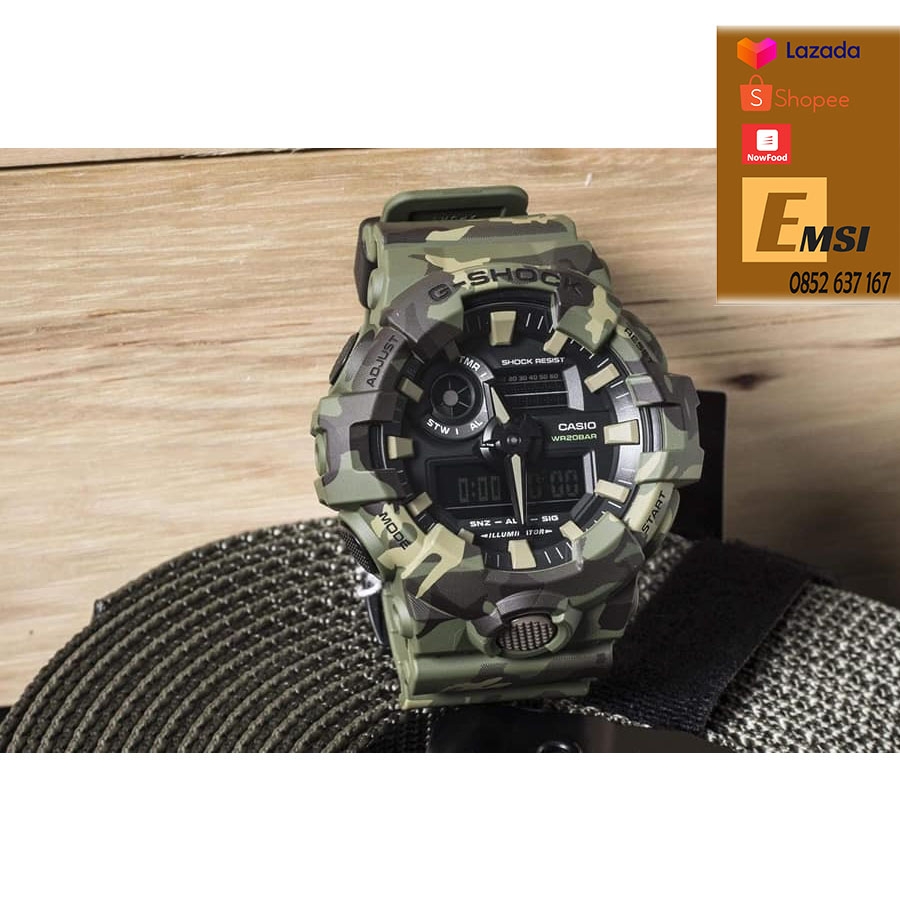 Đồng hồ Nam Casio GSHOCK GA-700CM-3ADR
