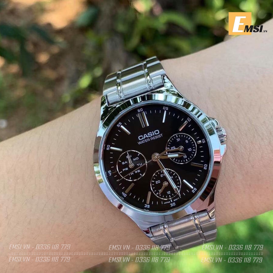 Casio MTP-V300D-1AUDF - Đồng Hồ Nam - Pin / Quartz - Kính Khoáng - Size Mặt 41.5mm - Bảo Hành 5 Năm - Chính Hãng