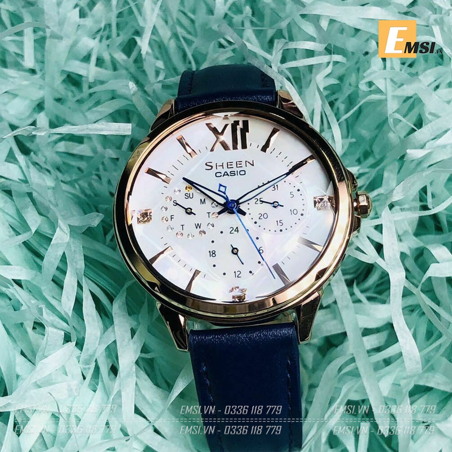 Đồng Hồ Nữ Casio Sheen SHE-3056PGL-7B