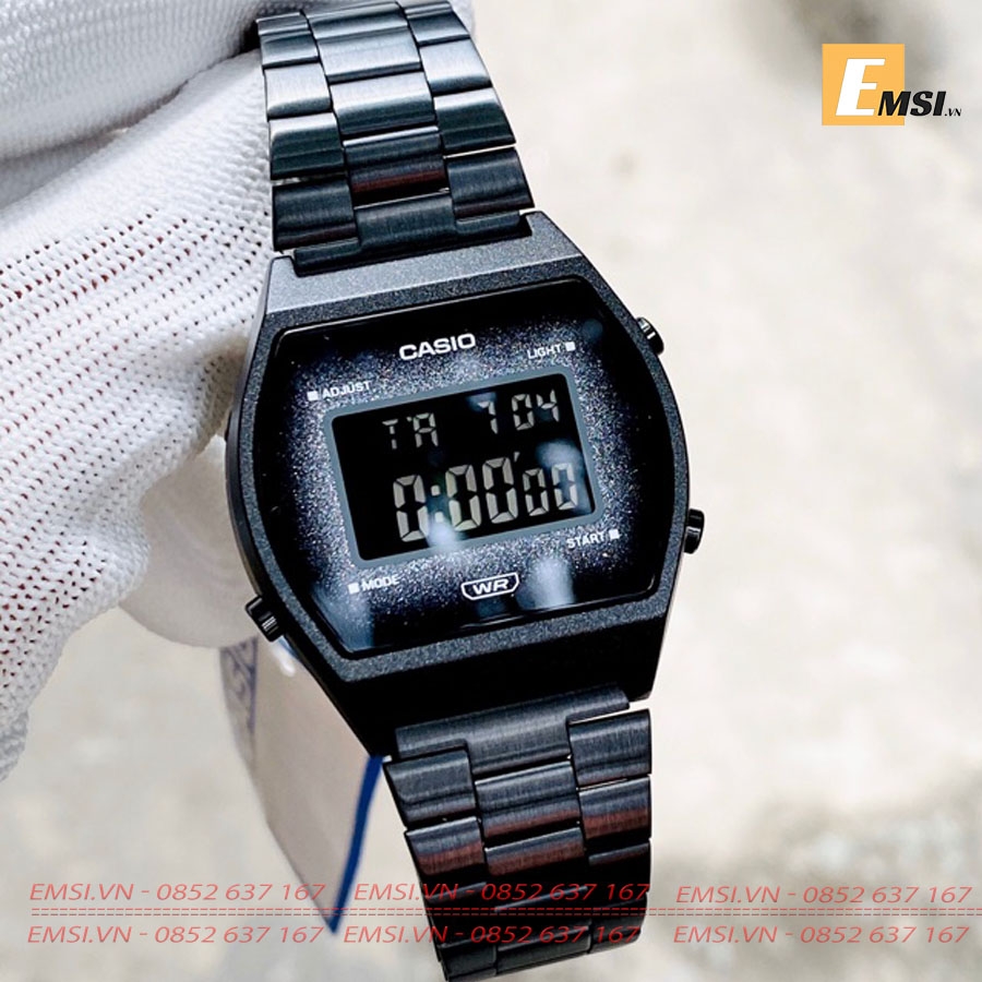 Casio B640WBG-1B - Đồng Hồ Nam - Điện Tử - Kính Nhựa - Size Mặt 35mm EMSI.VN