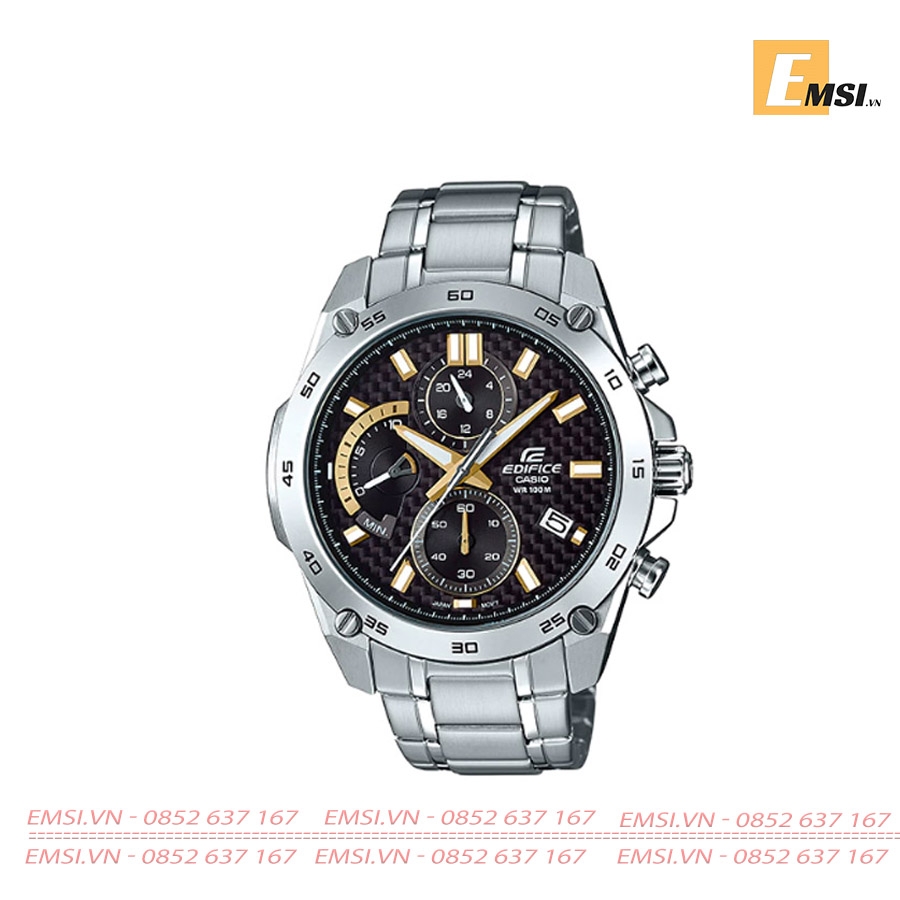 Casio Edifice EFR-557CD-1A9 - Đồng Hồ Nam - Pin / Quartz - Kính Khoáng - Size Mặt 46.7mm EMSI.VN