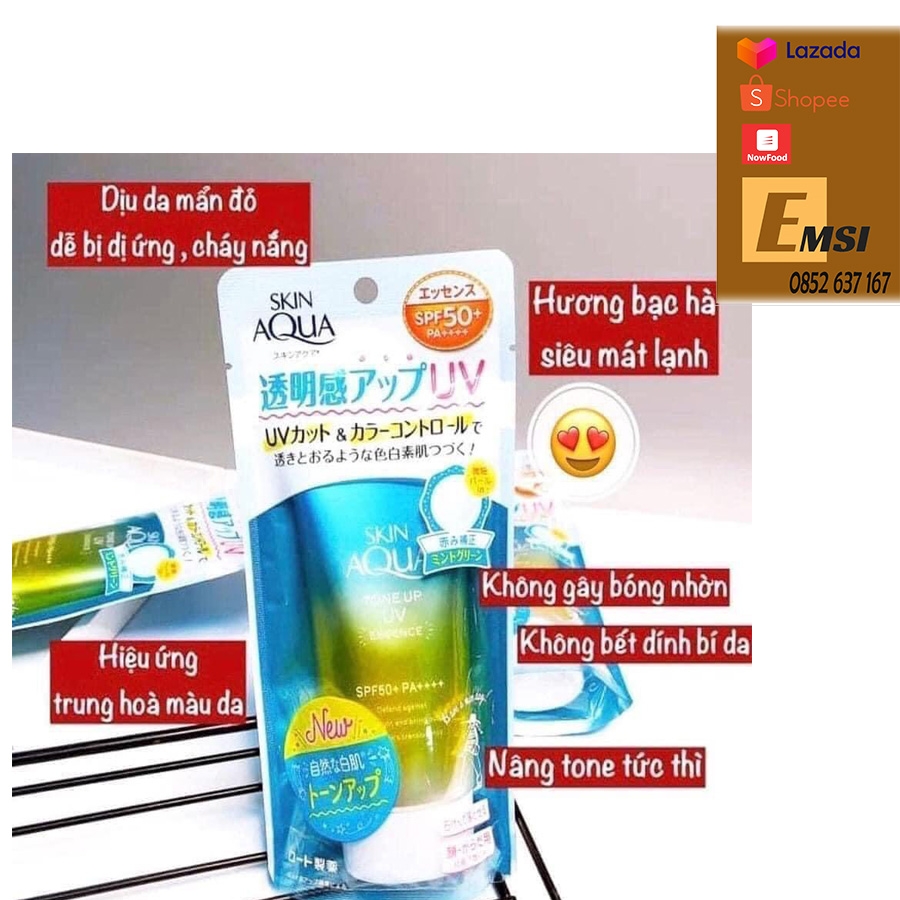 Kem chống nắng Skin Aqua tone up UV Esence 80g