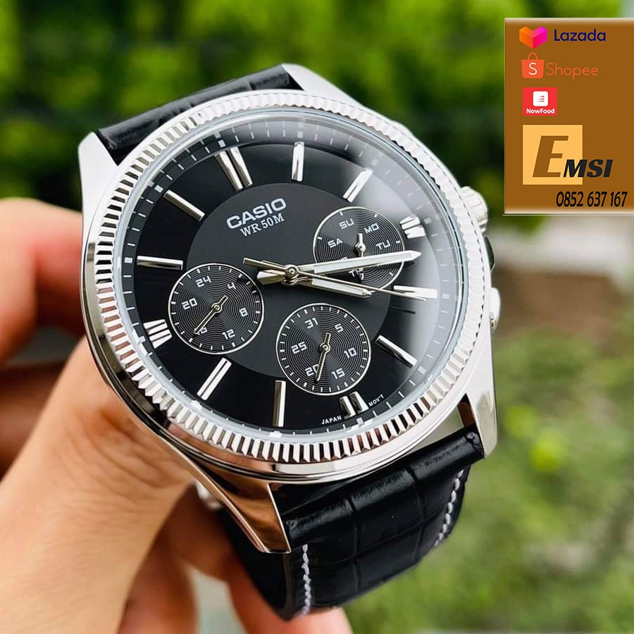 Casio MTP-1375L-1AVDF - Đồng Hồ Nam - Pin / Quartz - Kính Khoáng - Size Mặt 42mm - Bảo Hành 5 Năm - Chính Hãng