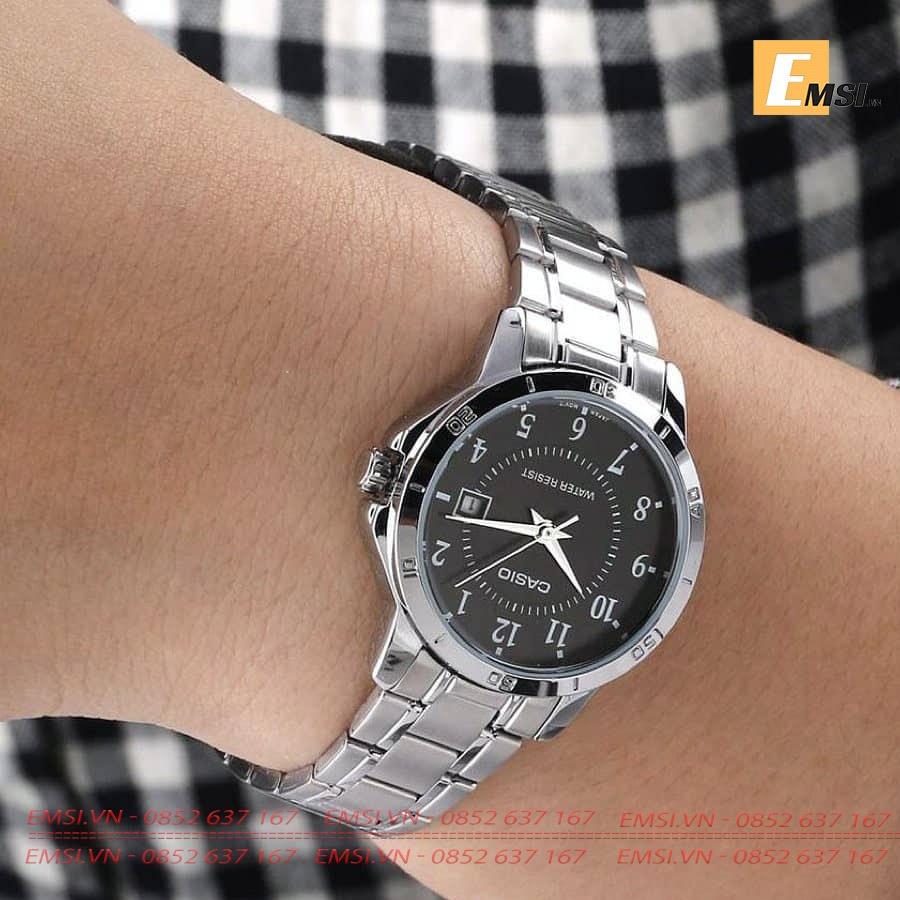 Casio LTP-V004D-1B - Đồng Hồ Nữ - Pin/Quartz - Kính Khoáng - Size Mặt 29,6 mm EMSI.VN