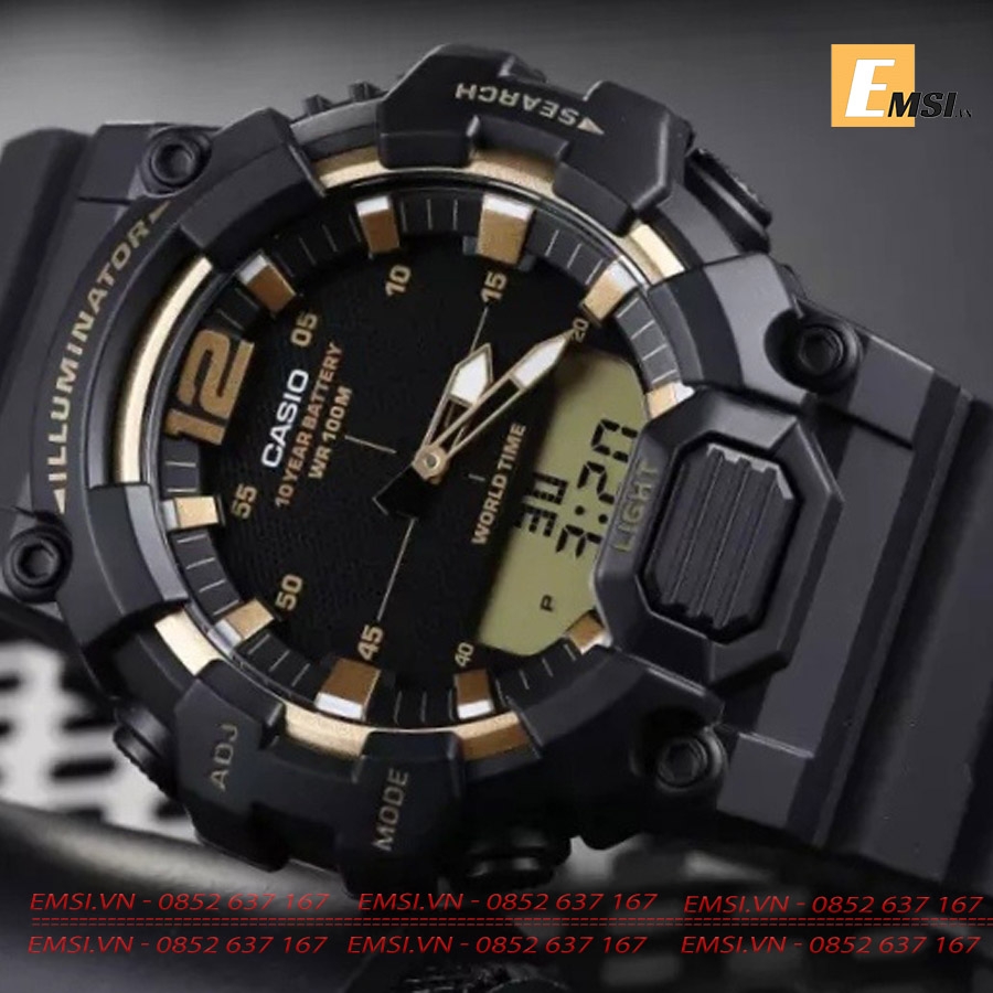 Casio HDC-700-9AVDF - Đồng Hồ Nam - Điện Tử - Kính Nhựa - Size Mặt 48.7mm EMSI.VN