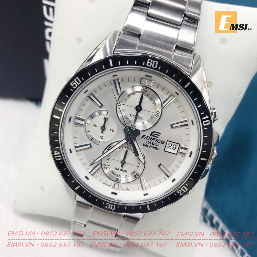 Casio EFR-S565D-7A - Đồng Hồ Nam - Pin / Quartz - Kính Sapphire - Size Mặt 44mm EMSI.VN