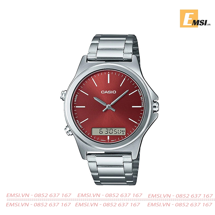 Casio MTP-VC01D-5EUDF - Đồng Hồ Nam - Pin/Quartz - Size Mặt 41.6mm - Kính Khoáng EMSI.VN