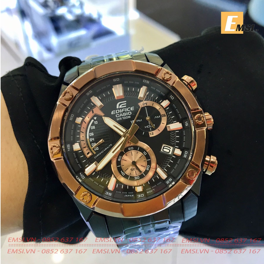 Edifice EFR-559DC-1A - Đồng Hồ Nam - Pin / Quartz - Kính Khoáng - Size Mặt 49.5mm EMSI.VN