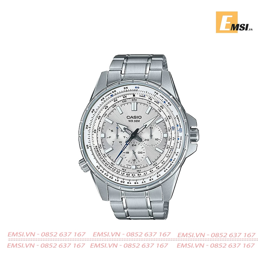 Casio MTP-SW320D-7AVDF - Đồng Hồ Nam - Pin/Quartz - Kính Khoáng - Size Mặt 44.5mm EMSI.VN