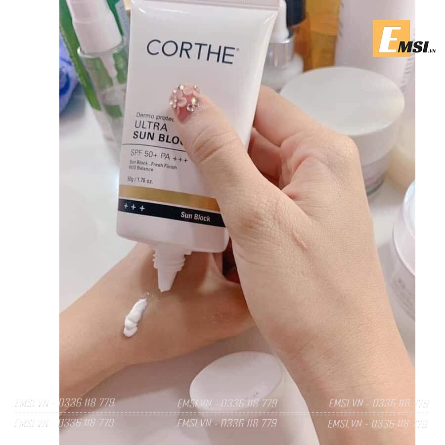 Kem chống nắng 𝐂𝐎𝐑𝐓𝐇𝐄 - 𝐒𝐏𝐅 50+ 𝐏𝐀 +++