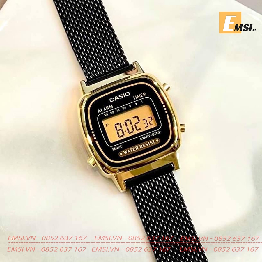 Casio LA670WEMB-1 - Đồng Hồ Nữ - Điện Tử - Size Mặt 24.6mm EMSI.VN