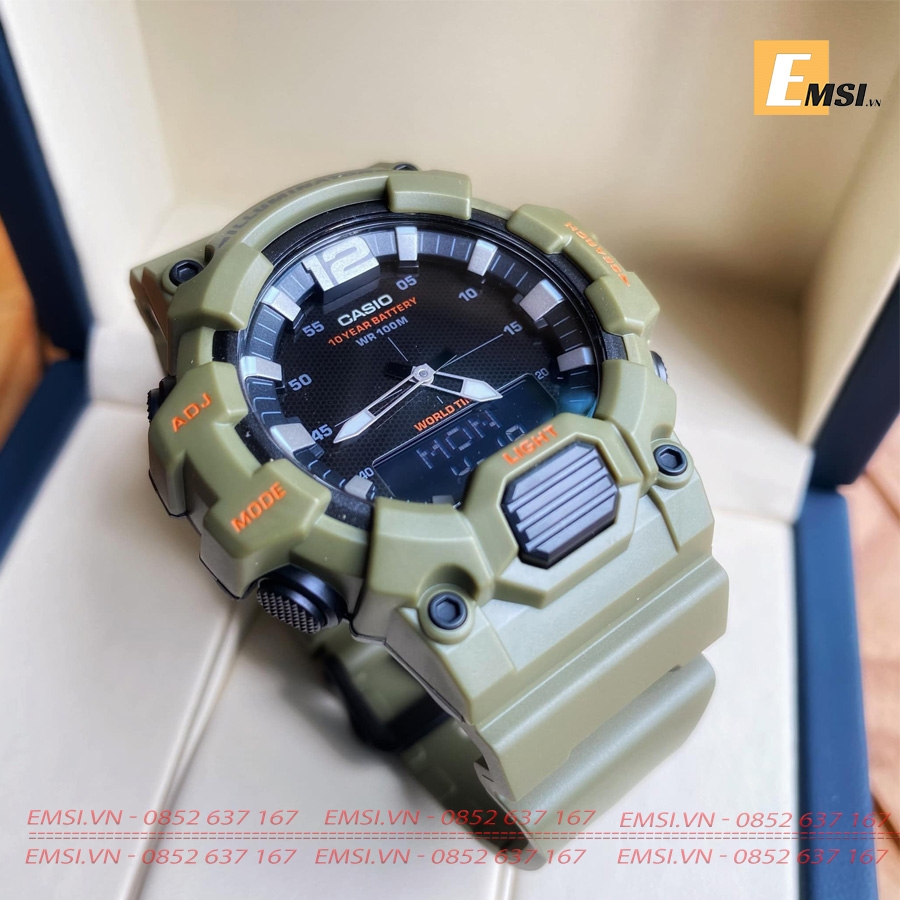 Casio HDC-700-3A2 - Đồng Hồ Nam - Điện Tử - Size Mặt 48.7mm - Kính Nhựa EMSI.VN