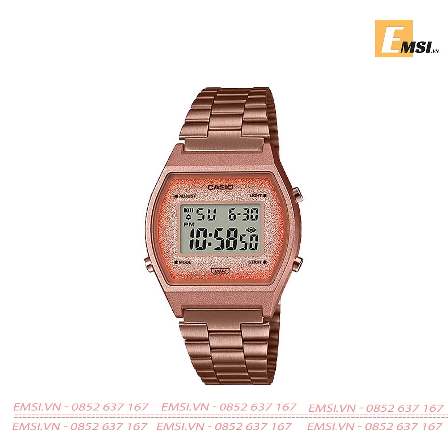 Casio B640WCG-5D - Đồng Hồ Nữ - Điện Tử - Kính Nhựa - Size Mặt 35mm EMSI.VN