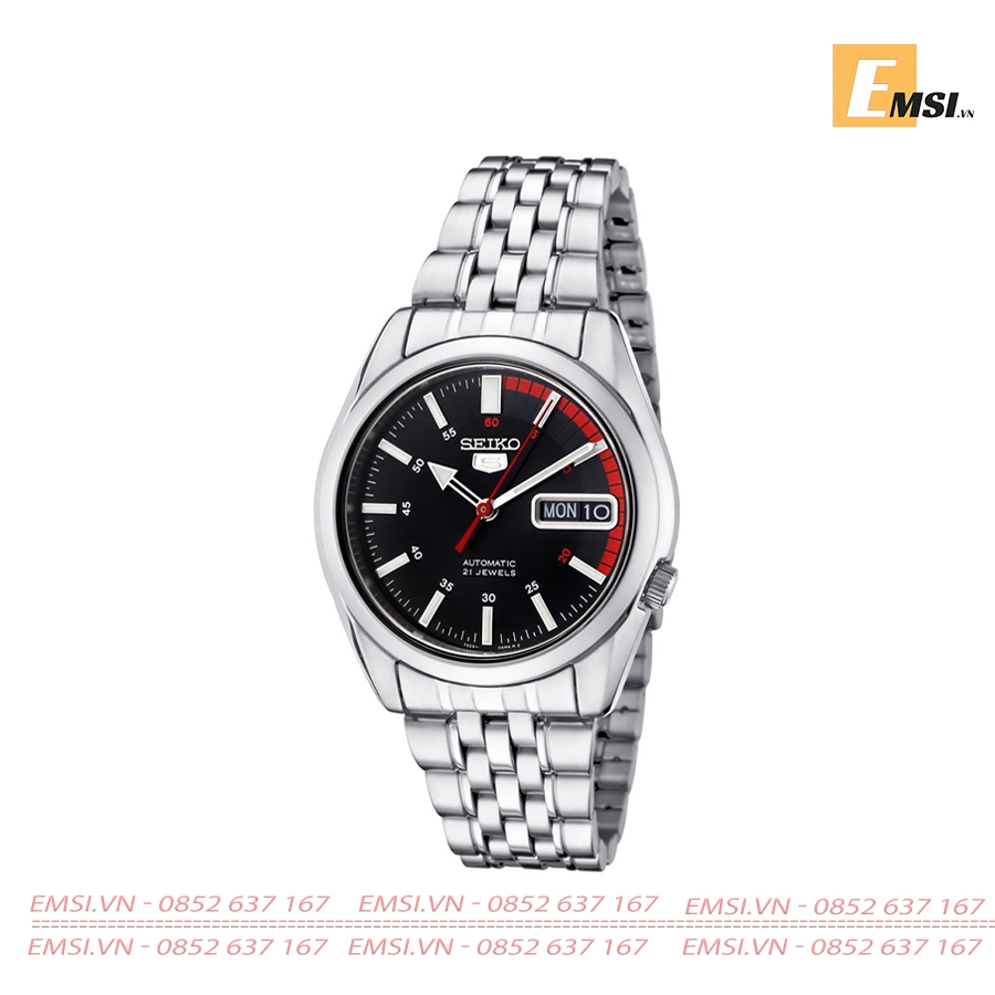 Seiko SNK375K1 - Đồng Hồ Nam - Máy Cơ / Automatic - Size Mặt 37mm - Hardlex Crystal EMSI.VN