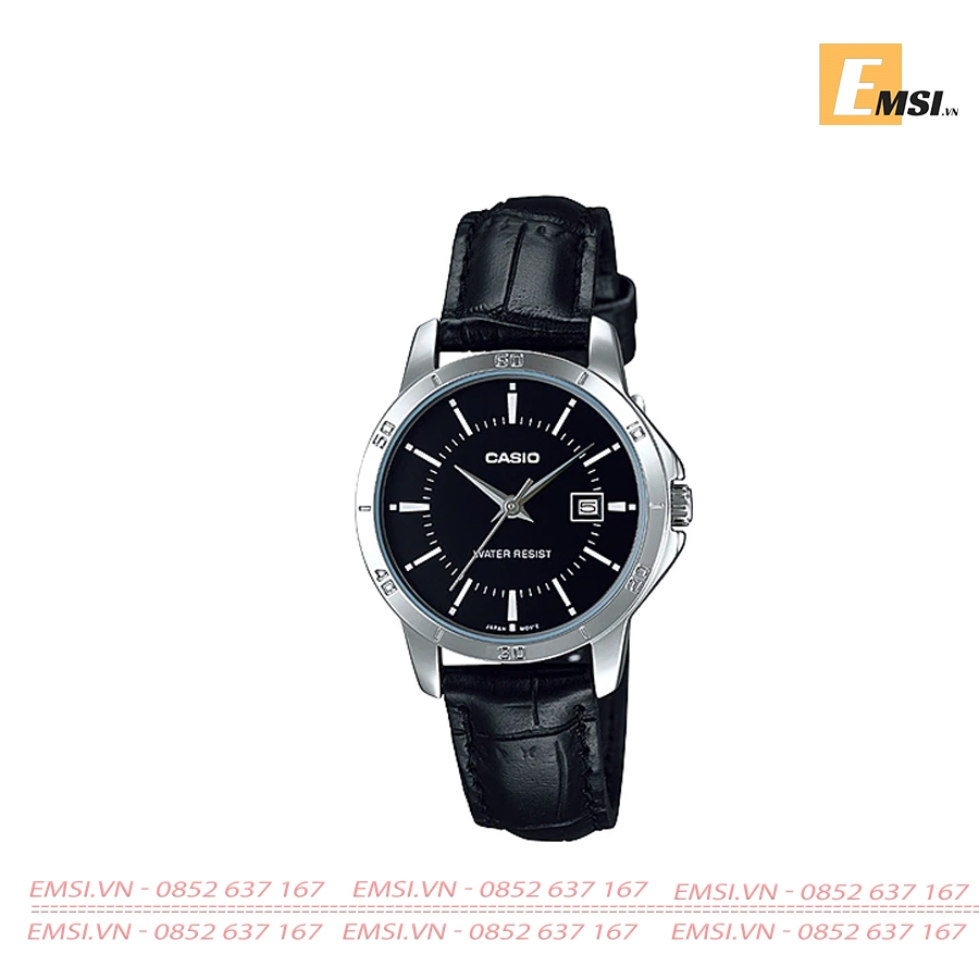 Casio LTP-V004L-1AUDF - Đồng Hồ Nữ - Pin/Quartz - Kính Khoáng - Size Mặt 30.3mm EMSI.VN