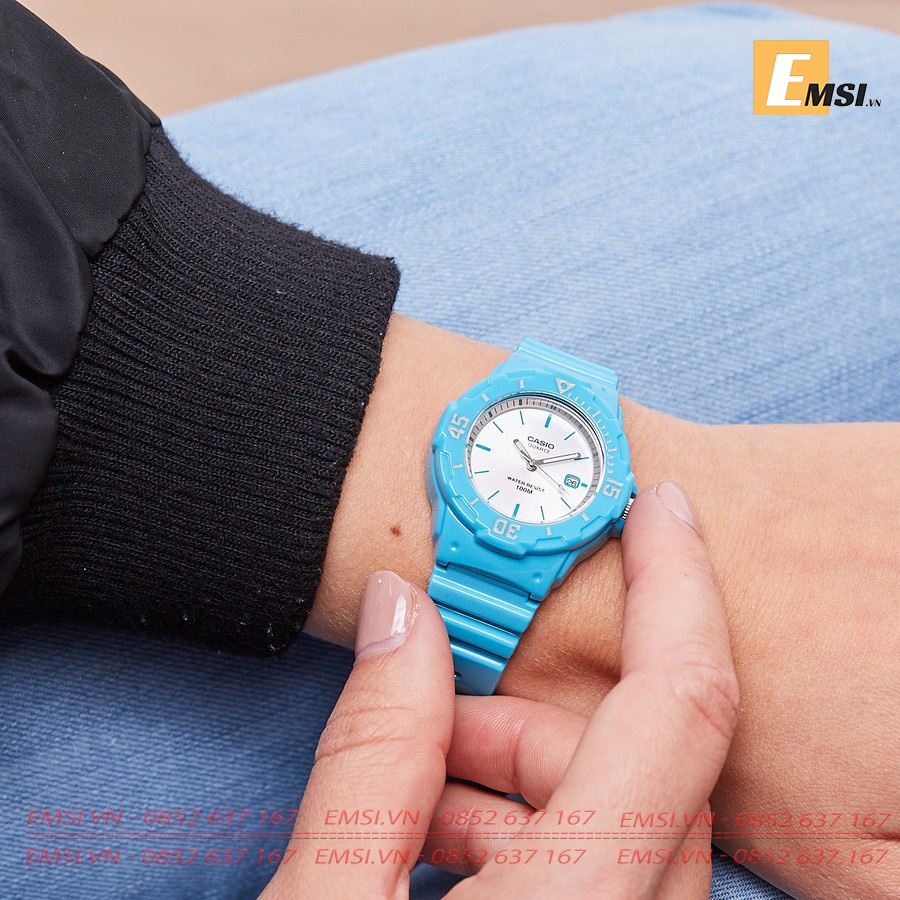 Casio LRW-200H-2E3 - Đồng Hồ Trẻ Em - Pin/Quartz - Size Mặt 34mm - Kính Nhựa EMSI.VN