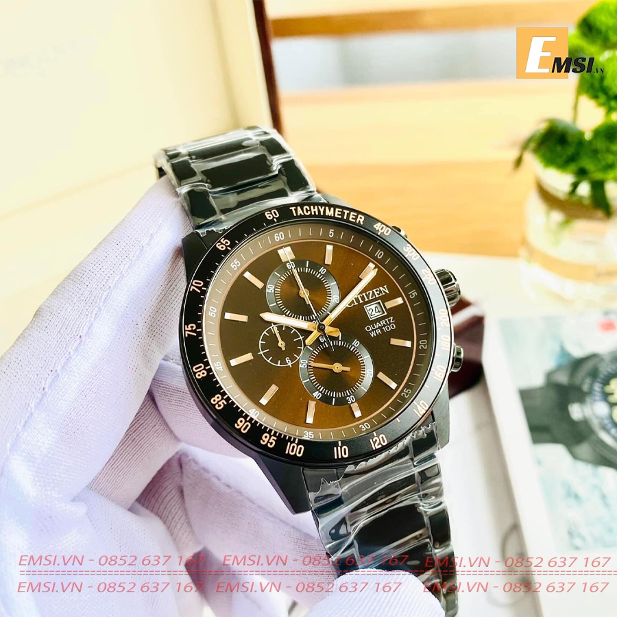 Citizen AN3605-55X - Đồng Hồ Nam - Pin/Quartz - Kính Khoáng - Size mặt 44mm EMSI.VN