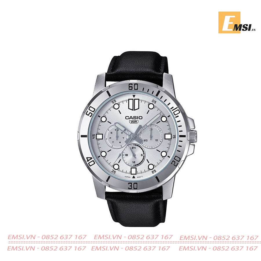 Casio MTP-VD300L-7EUDF - Đồng Hồ Nam - Pin/Quartz - Kính Khoáng - Size Mặt 45mm EMSI.VN