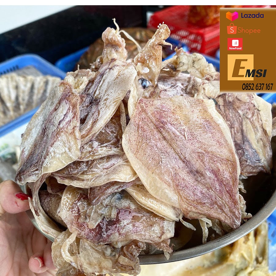 Khô mực Cà Mau size 30con/kg (500gr)